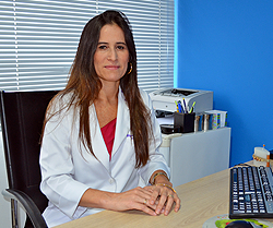 Endocrinologista e nutricionista Lila Terra Valente da Clinicmed de Macaé